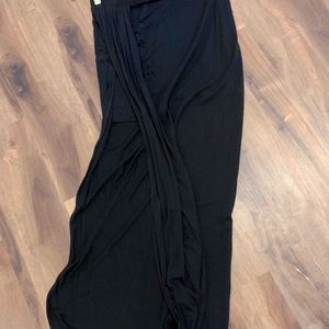 Guess stretchy maxi skirt with split up the side